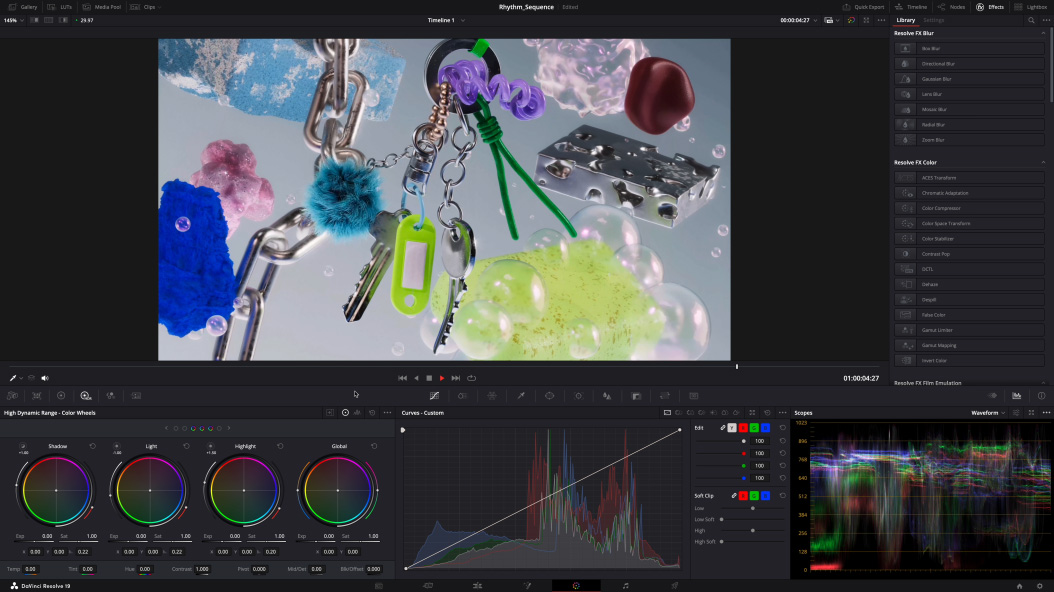 Una imagen muy detallada se remata en una app de dise?o para ilustrar la potencia de la GPU del Mac mini con chip M4 o M4 Pro.